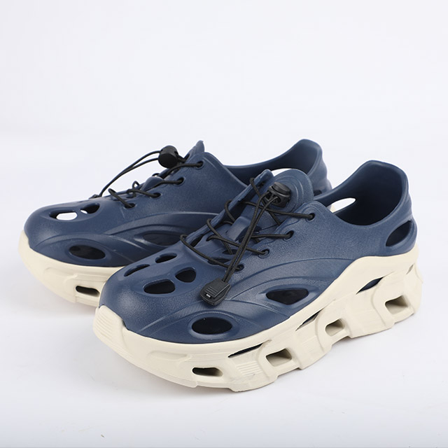 男士双层厚底 EVA 木底鞋