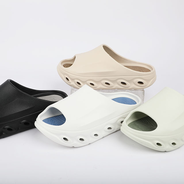 男士双色注塑拖鞋