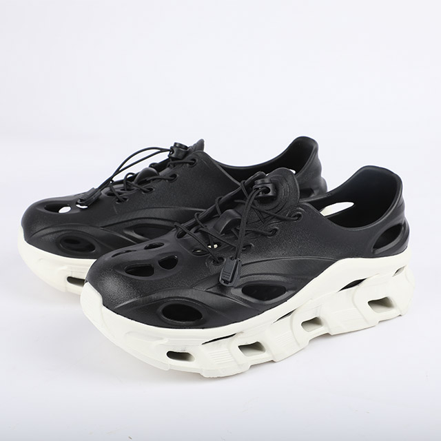 男士双层厚底 EVA 木底鞋